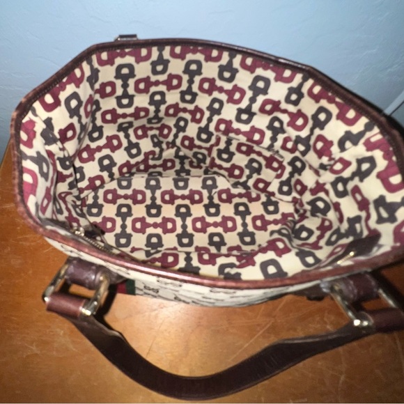 Gucci GG Sherry Line Ophida Tote Handbag w/ COA - Picture 9 of 13